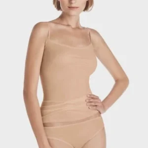 HANRO Ultralight Unterhemd, Schnell Trocknend, Spaghetti-Träger, Für Damen 0274 SKIN 10