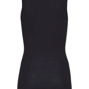 HANRO Ultralight Tank-Top, Uni, U-Ausschnitt, Für Damen 0019/ BLACK 20