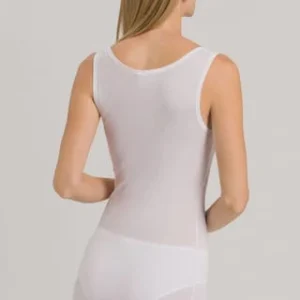 HANRO Ultralight Top, Breite Träger, U-Ausschnitt, Für Damen 0101 WHITE 16