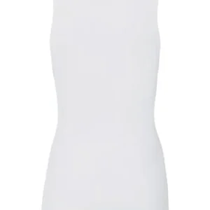 HANRO Ultralight Tank-Top, Uni, U-Ausschnitt, Für Damen 0101/ WHITE 14