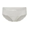 MANGUUN Hüftslip, Spitze, Schleife, Für Damen 140 WEISS 22