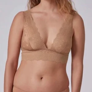 SKINY® Every Day In Bamboo Bralette, Bügellos, Spitze, Für Damen 3297 BRONZE 14