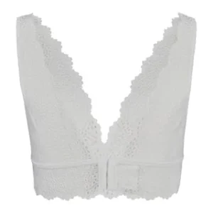 SKINY® Every Day In Bamboo Lace Bralette, Lochspitze, Breite Träger, Für Damen 7608 IVORY 24