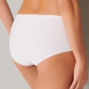 SCHIESSER Invisible Cotton Pantys, Uni, Für Damen Weiß 13