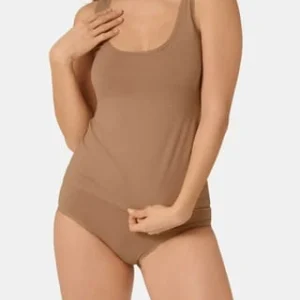 Sloggi Tanktop, Uni, Für Damen NOSTALGIC BROWN 12