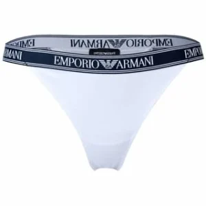 Großhandel ✨ EMPORIO ARMANI Damen String, 2er Pack – T-Thong, Stretch Cotton, Logo, Einfarbig Weiß 👏 10