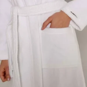 Brandneu 🎁 TAUBERT Damen Bademantel Kimono Länge 120 Cm Sauna White ✔️ 12