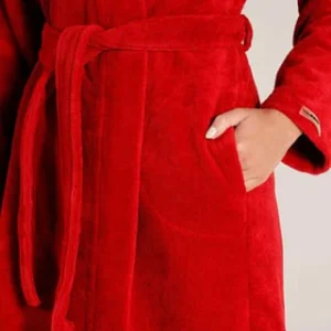 Angebote 🎁 TAUBERT Damen Kimono, Länge 120cm Bamboo Rosso 🔔 12