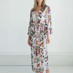 Bestpreis ❤️ ESSENZA Kimono Ilona Fleur Grau 🥰 10