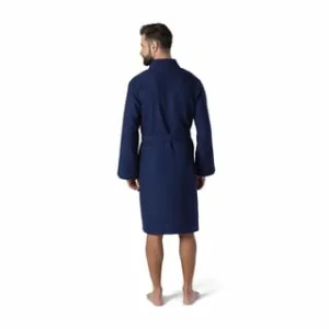 Bestpreis 😀 MÖVE Bademantel Unisex Kimono Homewear Deep Sea – 596 Blau 🧨 33