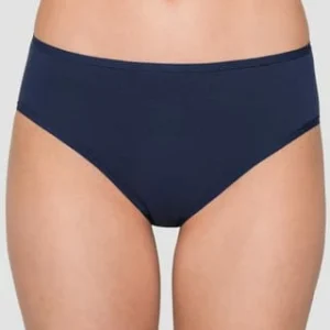 Auslauf 👍 K|town Hüftslip “Anna”, Baumwollmix, Uni, Für Damen NAVY 🔥 13