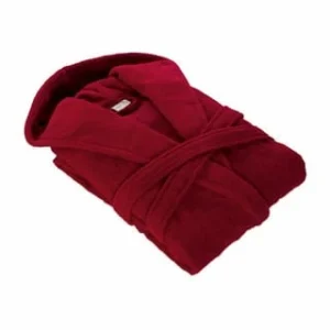 Neu 🔥 MÖVE Bademantel Unisex Kapuze Superwuschel Ruby – 075 Rot 😀 9