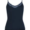 Mey Luise Unterhemd, Verstellbare Träger, Spitze, Für Damen 408 NIGHT BLUE 19